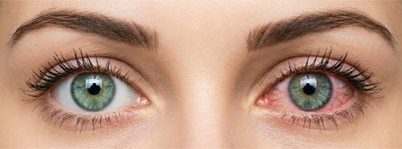 Healthy vs Dry Eye